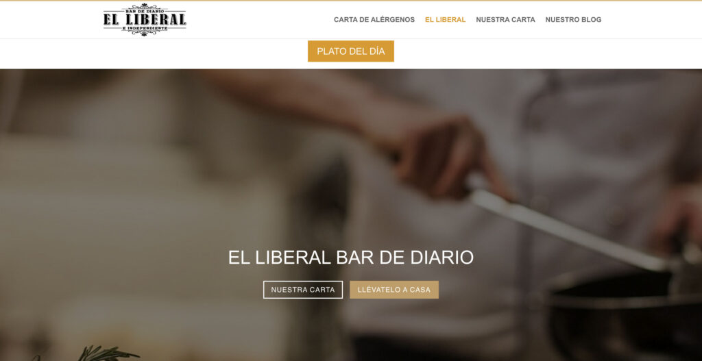 Fotografía gastronómica y contenido visual para Restaurante El Liberal realizada por Polo Estudio
