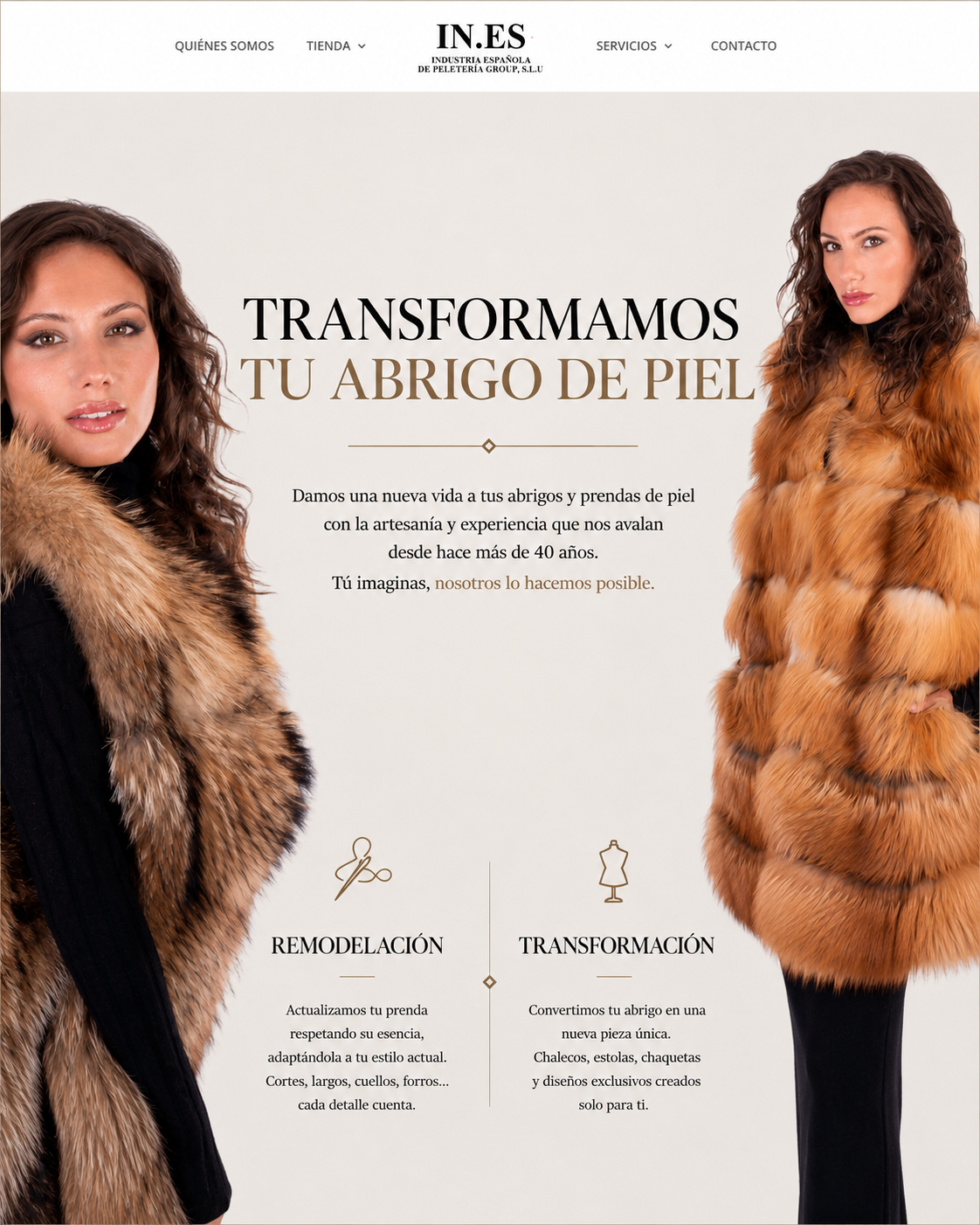 Tienda online terminada por Polo Estudio